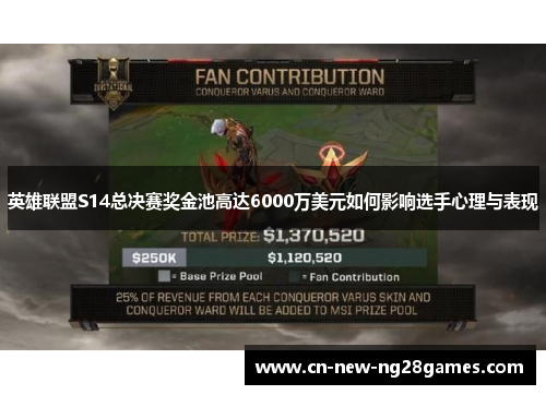 英雄联盟S14总决赛奖金池高达6000万美元如何影响选手心理与表现 英雄联盟S14总决赛奖金池高达6000万美元如何影响选手心理与表现